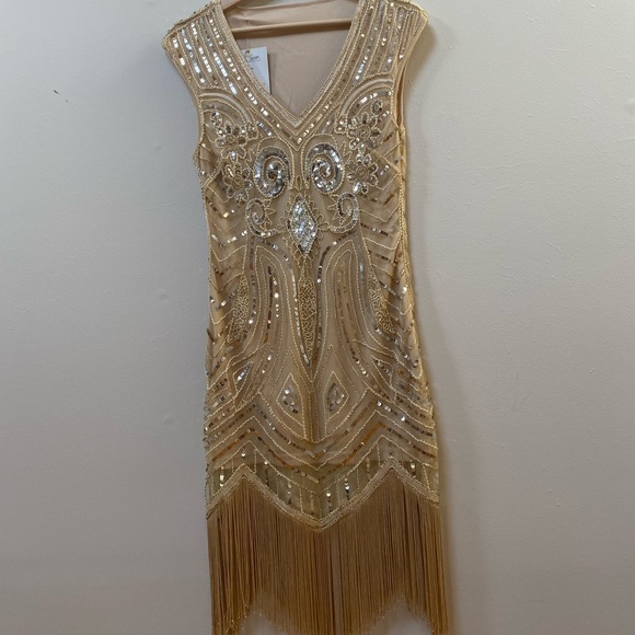 Dresses & Skirts - Sequin Gatsby Dress, Flapper Dress